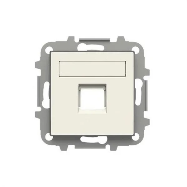 NIESSEN - SKY TAPA 1 CONECTOR TELÉFONO/INFORMÁTICO A/PERSIANA BLANCO