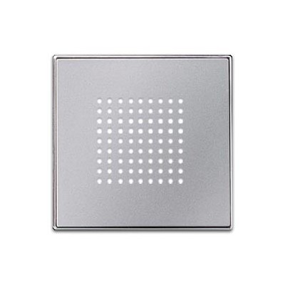 "NIESSEN - SKY TAPA TIMBRE/ALTAVOZ 2""/ZUMBADOR PLATA"