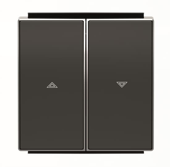 NIESSEN - SKY TECLA PULSADOR/INT.PERSIANA NEGRE SOFT