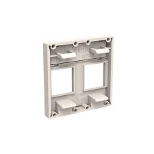 NIESSEN - ZENIT TAPA SOPORTE TELÉFONO/INFORMÁTICO 2 CONECTORES 2M BLANCO
