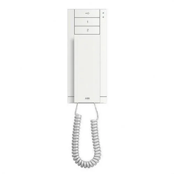 NIESSEN - WELCOME-M TELÈFON A/AURICULAR I 3 PULSADORS BLANC