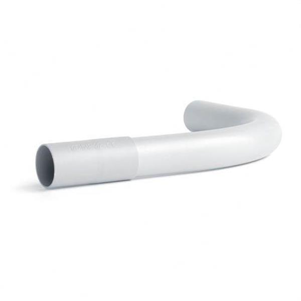ELECACC - CORBA BLINDADA 90º D-40 ENDOLLABLE GRIS