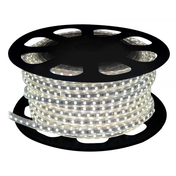 MATEL - TIRA LED SMD3528 - IP65  LUZ FRIA 6000 K - ROLLO DE 25 MTS