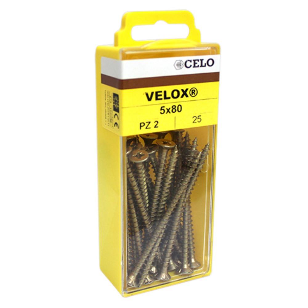 CELO - TORNILLO VELOX 3,5X40 PZ PLA BICROMATADO (BLISTER 90U)