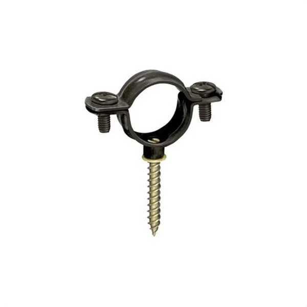 CELO - "GNK" ABRAÇADORA METAL. GAS D-10 M-6 ACER PLASTIFICATNEGRE (C-100U)