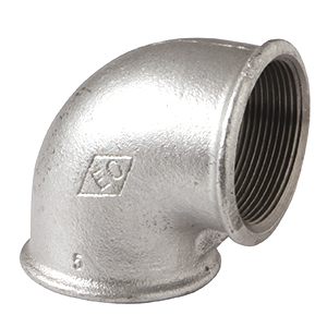 ATUSA - FIG. 90 CODO 90° H-H 2 1/2" ACERO GALVANIZADO view 2