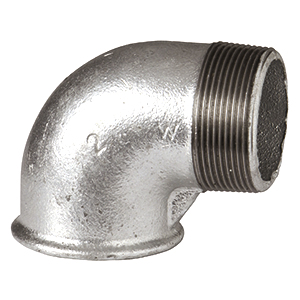 ATUSA - FIG. 92 CODO 90º M-H 1" ACERO GALVANIZADO view 2