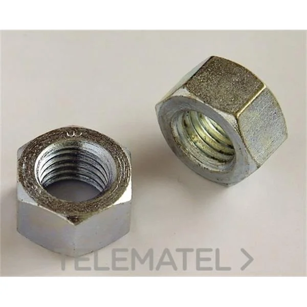 ATUSA - FEMELLA HEXAGONAL M-16 DIN934 ACER ZINCAT