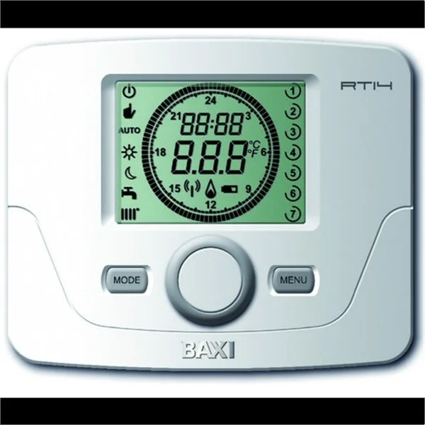 BAXI - TERMOSTATO MODULANTE PROGRAMABLE RCX 10C INALAMBRICO