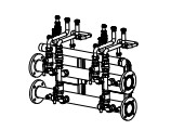 BAXI - KIT HIDRAULIC DOBLE BIOS PLUS 50F-70F AMB VAS EXPANSIO 10 LTS. COL·LECTORS DN80