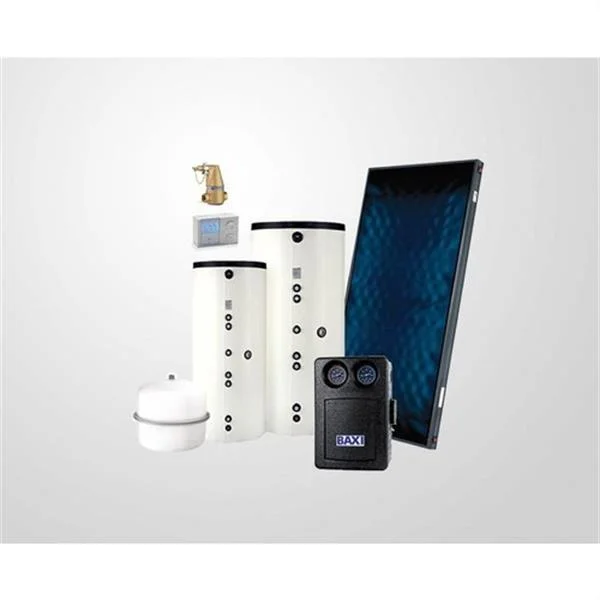BAXI - SISTEMA SOLAR EASY 1000/8 SOL 200 SCP SOPORTE CALEFACCION