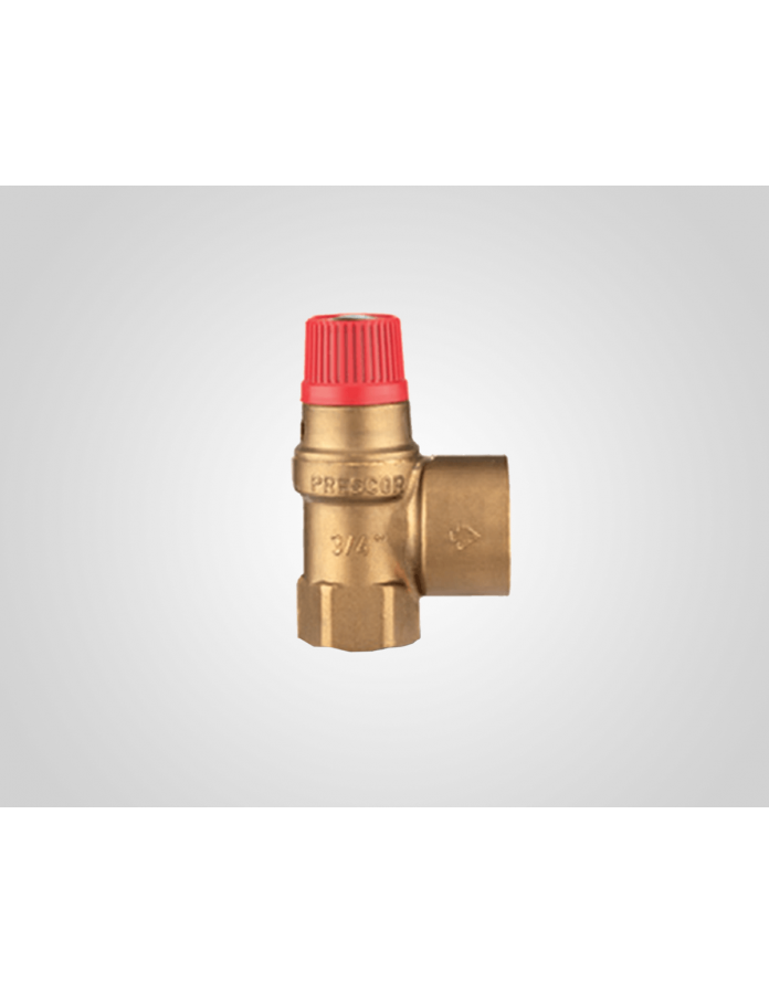 BAXI - VÁLVULA DE SEGURIDAD SOLAR 3/4" 6 BAR
