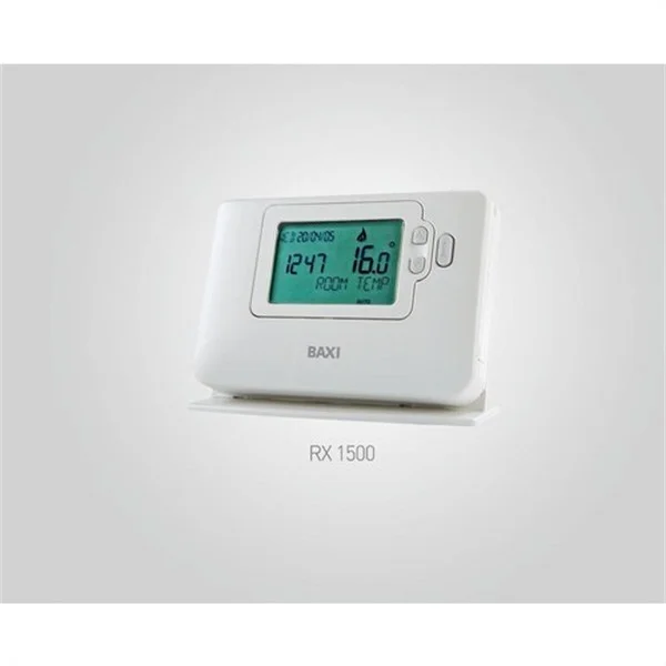 BAXI - TERMOSTATO AMBIENTE DIGITAL RX-1200 PROGRAMABLE S/CABLES