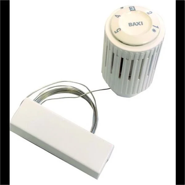 BAXI - CABEZAL TERMOSTATICO NTLD CON SENSOR A DISTANCIA CLIP-COMPUERTA