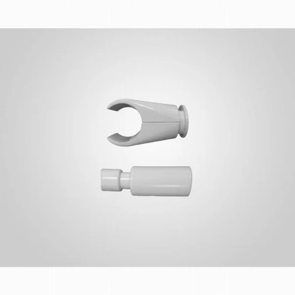 BAXI - CL 50 JUEGO SOPORTES RAD. TOALLERO BLANCO view 2