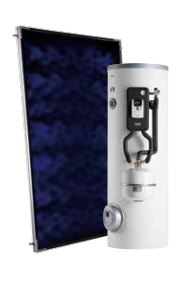 BAXI - SISTEMA SOLAR EASY PR 200 200LTS 1 PANELES CUBIERTA PLANA