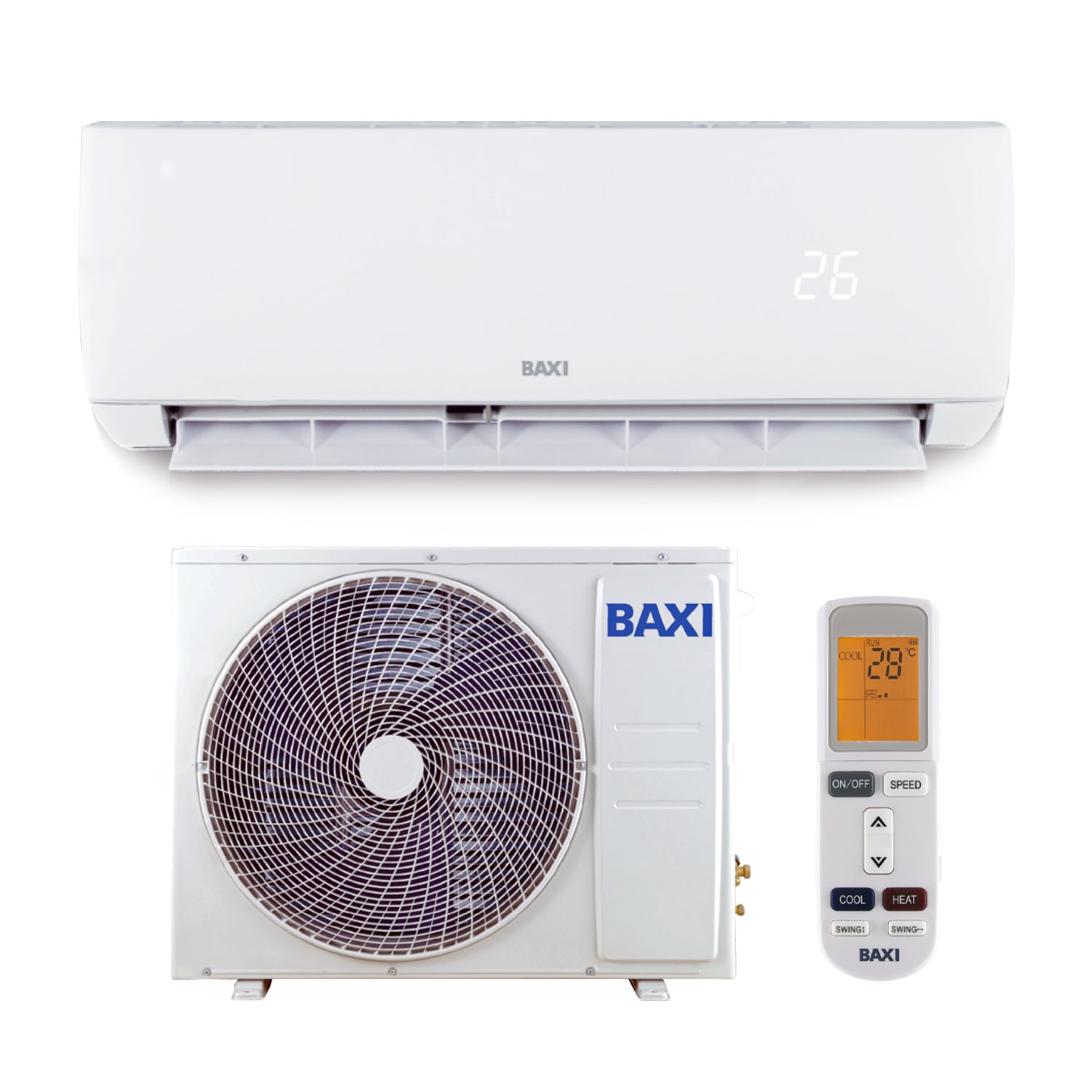BAXI - AIRE CONJUNT SPLIT 1X1 ANORI MONO-2 7 KW R32