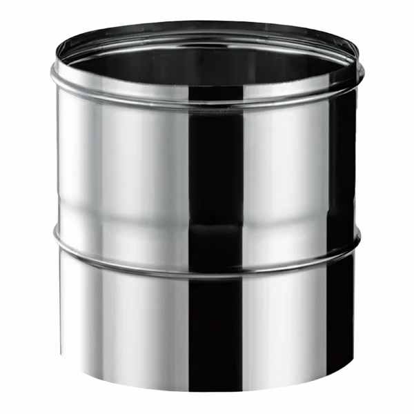 BOFILL - DP INOX-INOX AISI 304 ADAPTADOR SIMPLE A DOBLE PARED D-125