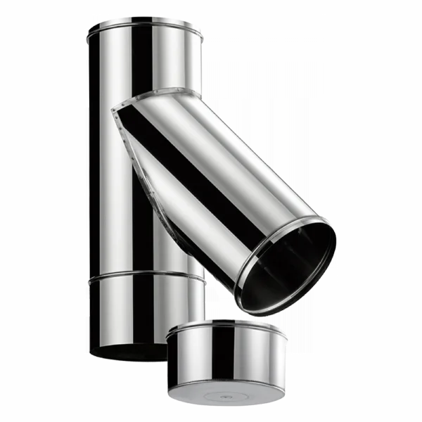 BOFILL - SP INOX AISI 304 TE 45º AMB TAP D-125