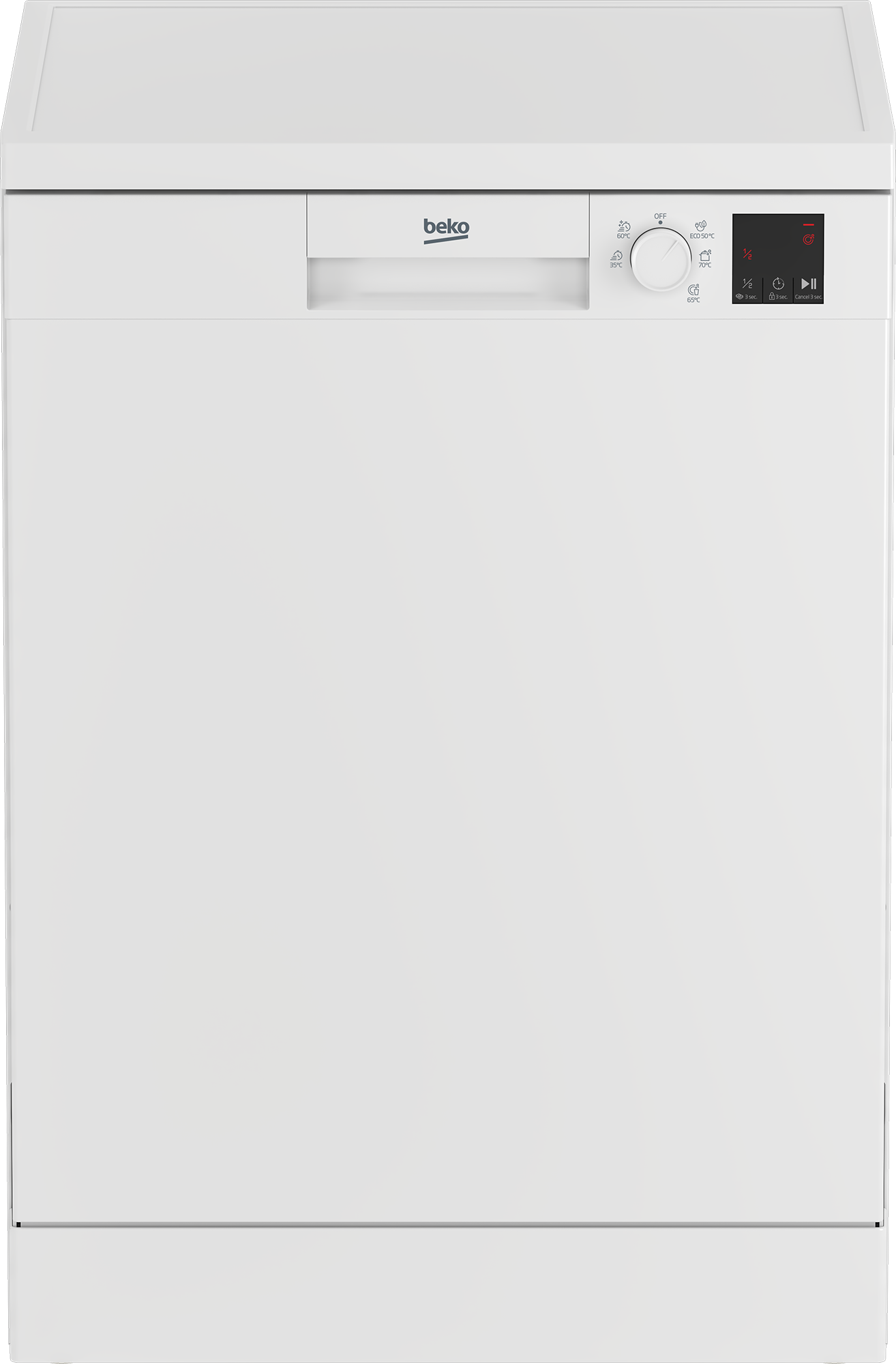 BEKO - RENTAPLATS 60CM BLANC A++