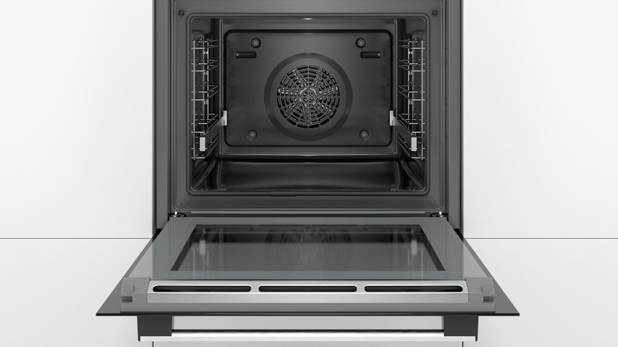 BOSCH - HORNO MULTIFUNCIÓN (7) EMPOTRABLE 60CM 71L VIDRIO NEGRO/INOX PIRÓLITIC