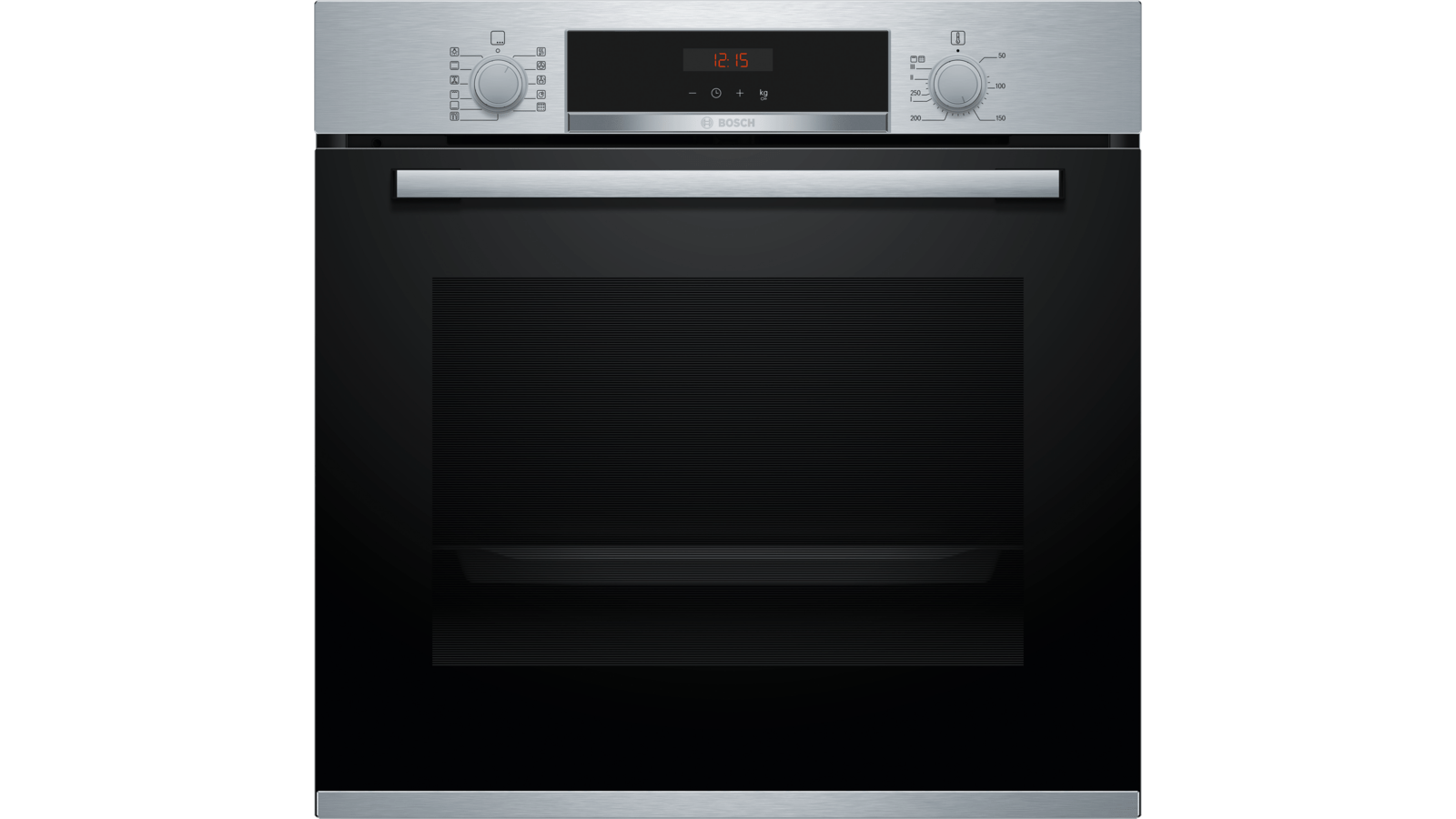 BOSCH - HORNO MULTIFUNCIÓN (7) EMPOTRABLE 60CM 71L VIDRIO NEGRO/INOX PIRÓLITIC view 2