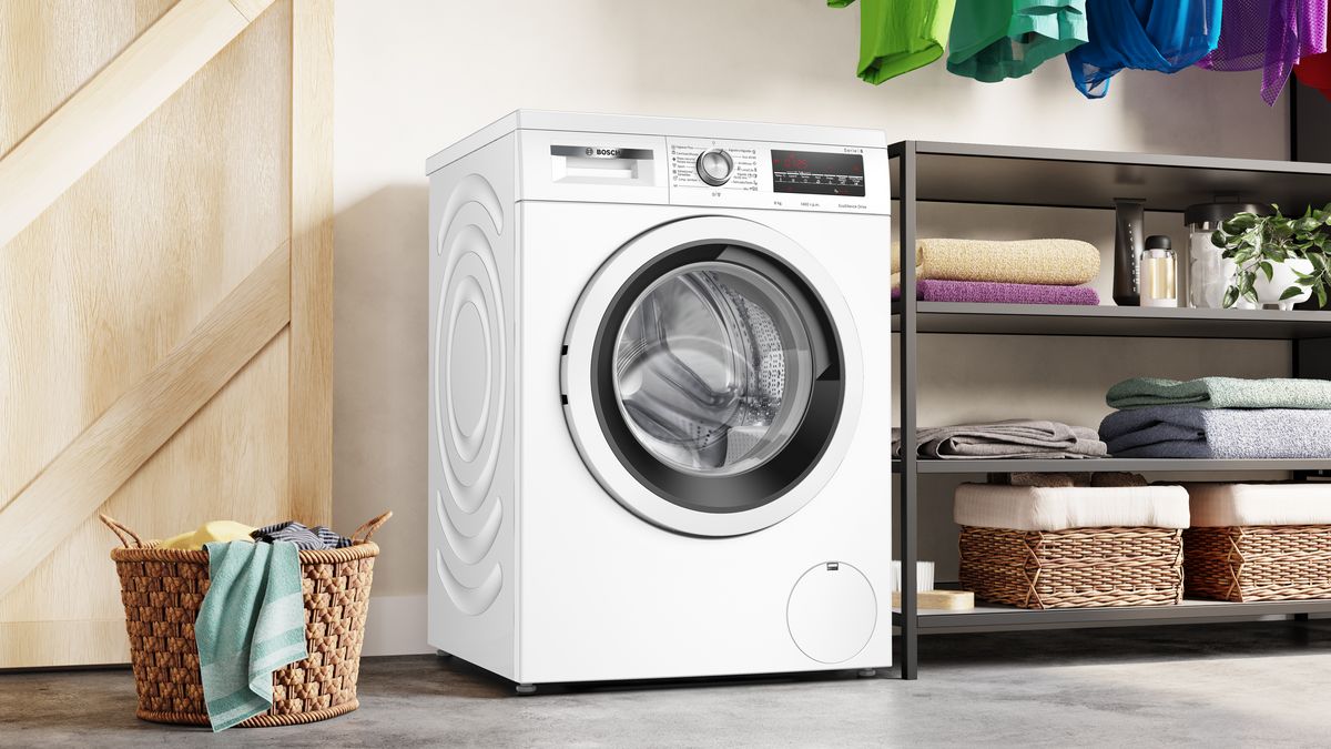 BOSCH - RENTADORA ECOSILENCE SERIE 6 1400RPM 8KG BLANC CLASSE ENERGETICA A view 2