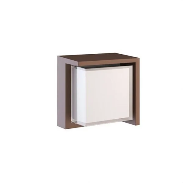 BENEITO - BLIS SQUARE 15W 180º SWITCH 2700K/3200K/4000K CORTEN