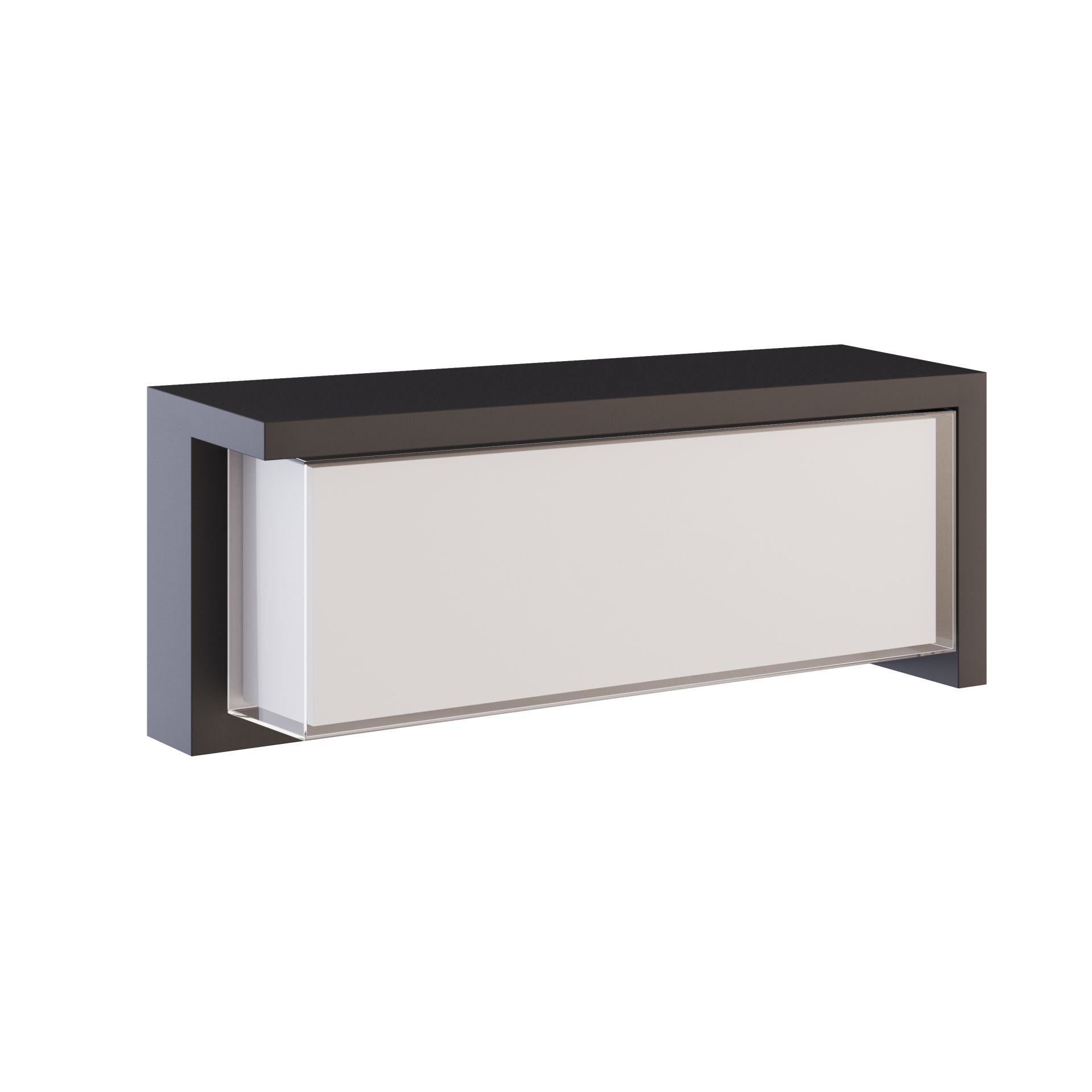 BENEITO - BLIS RECTANGULAR 24W 180º SWITCH 2700K/3200K/4000K CORTEN