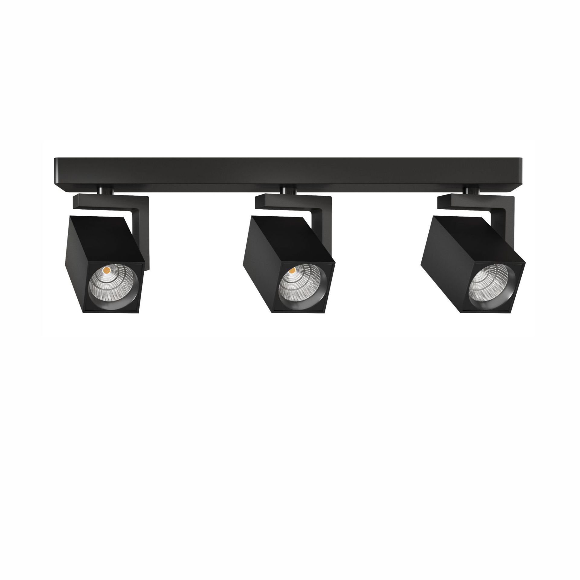 BENEITO - VOLT SQUARE 3 24W SUPERFICIE SWITCH 2700K/3200K/4000K NEGRE