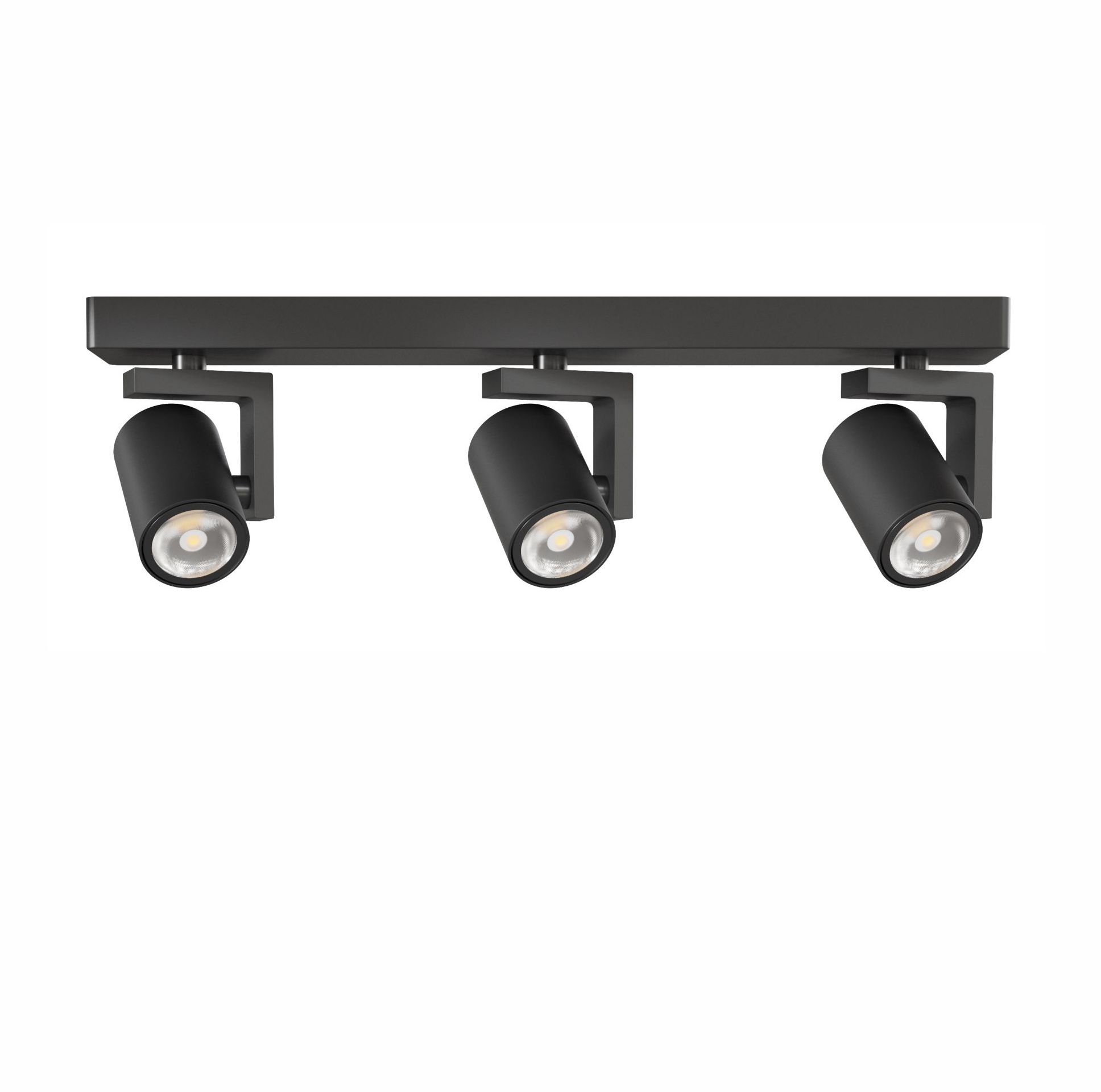 BENEITO - VOLT ROUND 3 GU10 SUPERFICIE NEGRE