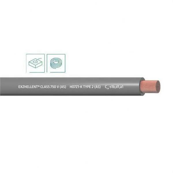 CABLE - MTS. ROTLLE LLIURE HALOG. H07Z1-K CPR GRIS 4MM