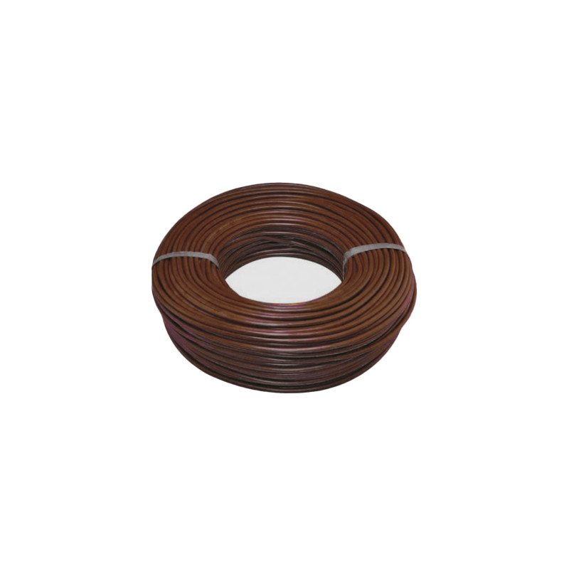 CABLE - MTS. ROLLO LIBRE HALÓGENO H07Z1-K CPR MARRÓN 1,5MM