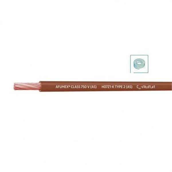 CABLE - MTS. ROTLLE LLIURE HALOG. H07Z1-K CPR MARRO 25MM