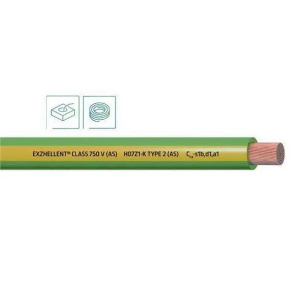 CABLE - MTS. ROTLLE LLIURE HALOG. H07Z1-K CPR TERRES 1,5MM