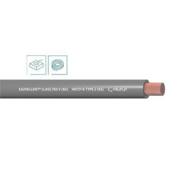 CABLE - MTS. ROTLLE LLIURE HALOG. H07Z1-K CPR GRIS 2,5MM