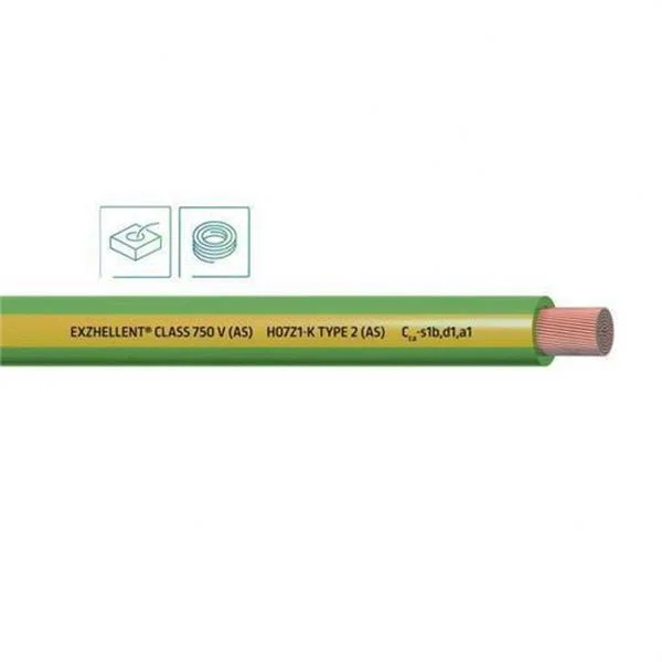 CABLE - MTS. ROTLLE LLIURE HALOG. H07Z1-K CPR TERRES 4MM