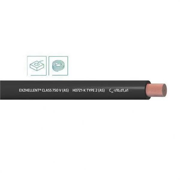 CABLE - MTS. ROTLLE LLIURE HALOG. H07Z1-K CPR NEGRE 4MM