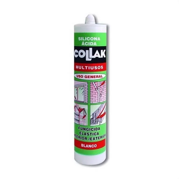 COLLAK - SILICONA UNIVERSAL TRANSLUCIDA 280ML