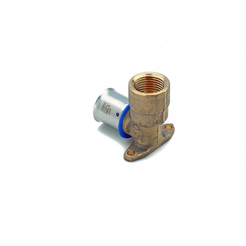 FITTING STD - ECO-PRESS PEX CODO BASE FIJACIÓN D-16X1/2"
