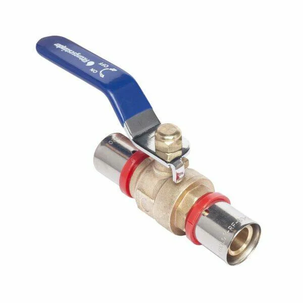 FITTING STD - ECO-PRESS PEX LLAVE DE CORTE RECTA ENCASTAR D-25