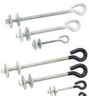 CAHORS - GAR-10 GANCHO GALVA ROSCADO 315-G EMBALAJE REDUCIDO