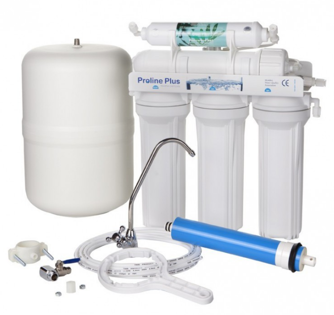 WATERFILTER - PROLINEPUMP-60 PLUS STORE 16L OSMOSIS DOMÉSTICA C/BOMBA