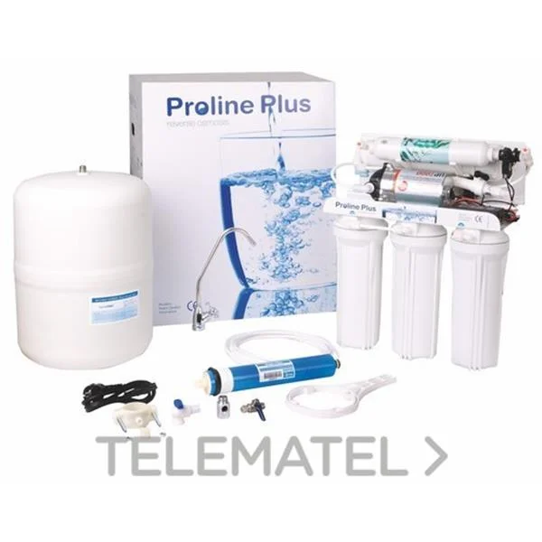 WATERFILTER - PROLINEPUMP-60 PLUS STORE 16L OSMOSIS DOMESTICA A/BOMBA
