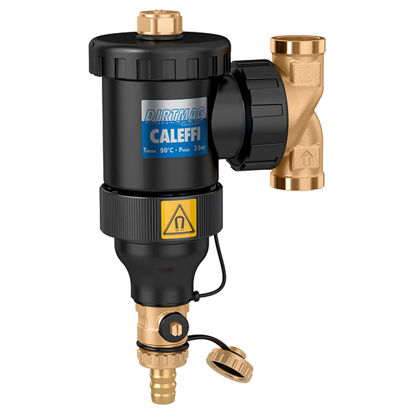 CALEFFI - DESFANGADOR MAGNETIC DIRTMAG  1 1/4" TECNOPOLIMER