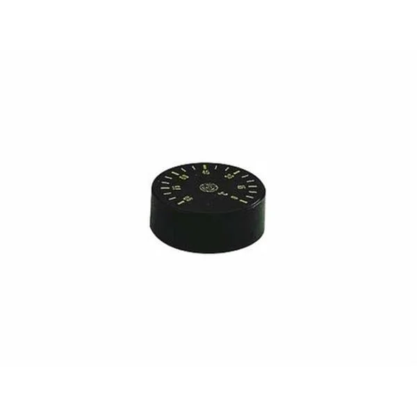 ACC. CLIMA - TR2 BOTO 42MM 0-90ºC PLASTIC NEGRE
