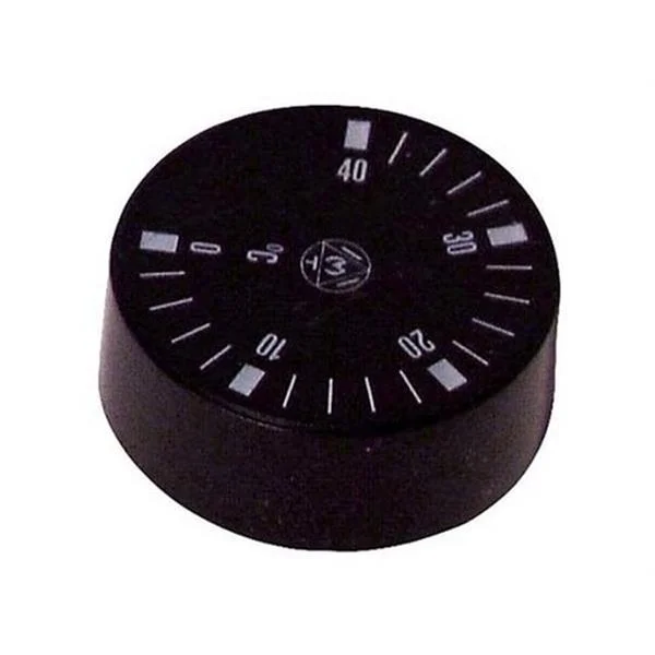 ACC. CLIMA - TR2 BOTO 42MM 0-40ºC PLASTIC NEGRE