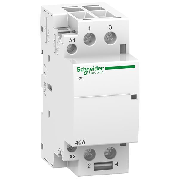 SCHNEIDER - ACTI9 CONTACTOR MODULAR 40A 2NA 230VCA