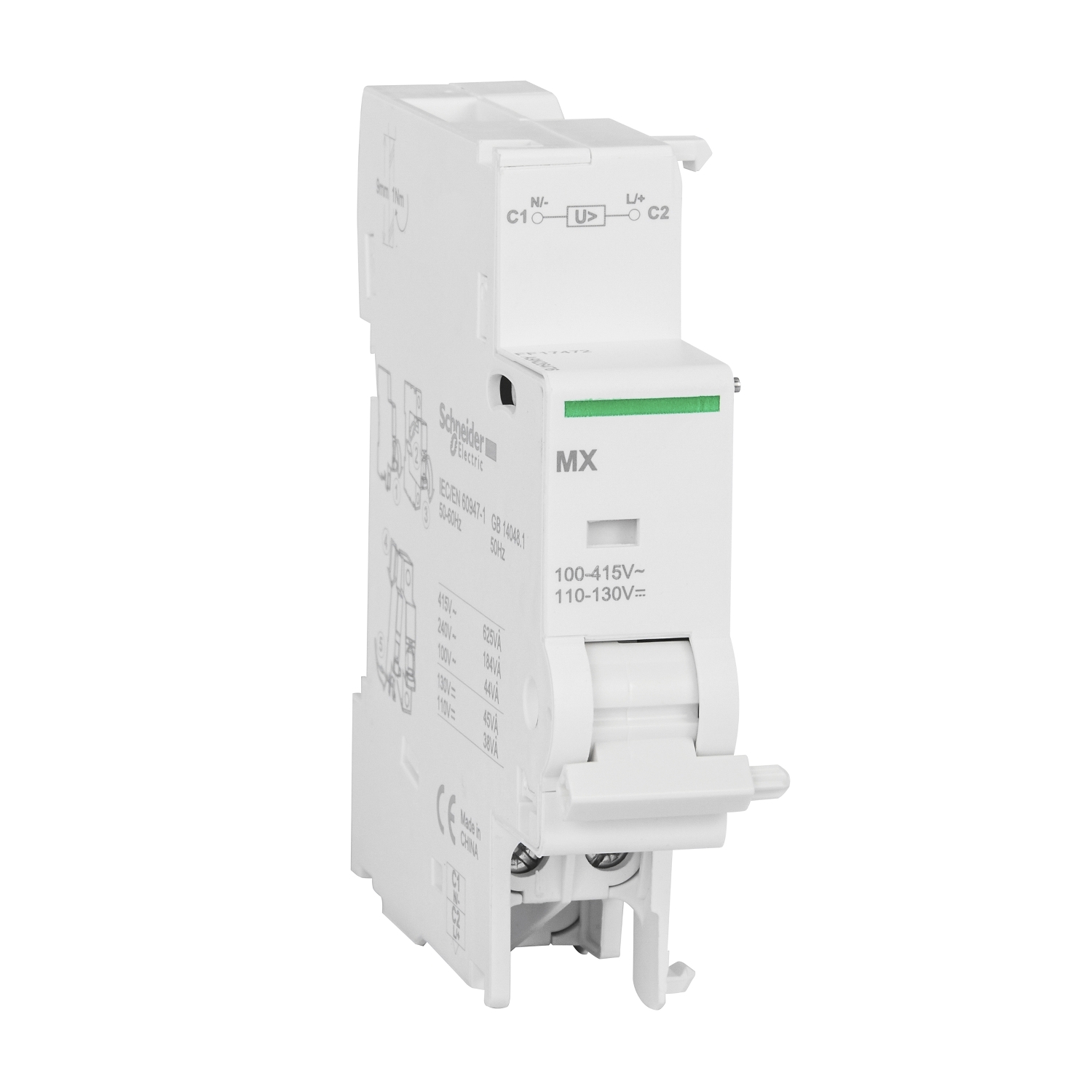 SCHNEIDER - INTERRUPTOR AUTOMÁTICO MAGNETOTERMICO DPN-F 1P+N 25A CURVA-C