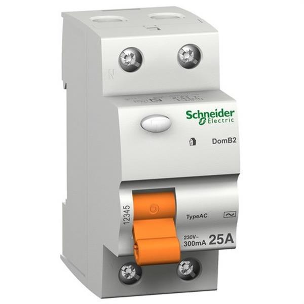 SCHNEIDER - INTERRUPTOR DIFERENCIAL 2P 40A 30MAA MER